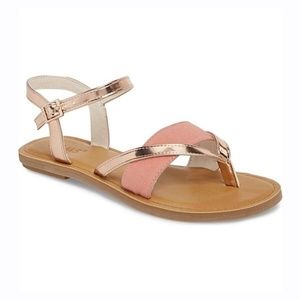 Toms Lexie Rose Gold Sandals